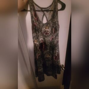 Disney Villains stained glass tank dress